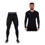 Imagem de Kit Térmico Penalty Camisa Delta + Calça Flat Masculino