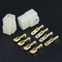Imagem de Kit Terminal Conector 4 Vias Com Trava Pacote C/ 10 Kits