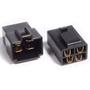 Imagem de Kit Terminal Conector 4 Vias Com Trava Pacote C/ 10 Kits