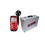 Imagem de Kit Termo Anemômetro Digital Sensor Temperatura Tipo K Tad-500 Portátil Estojo Maleta Transporte Grande Instrutherm