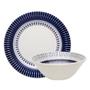 Imagem de Kit Tigelas Bowl e Pratos de Sobremesa 12 Peças Biona Colb Oxford Cerâmica