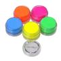 Imagem de Kit Tinta Facial Cremosa Neon e Glitter Iridescente - 10 Un