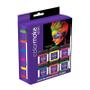 Imagem de Kit Tinta Facial  Neon 6 Cores Com Pincel - Colormake