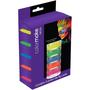 Imagem de Kit Tinta para Rosto Cremosa Neon 4g com 5 Cores - Colormake