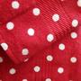 Imagem de Kit toalha Banho e Rosto felpuda Prisma Dohler Vermelha com bolinhas Brancas 100% Algodão