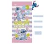 Imagem de Kit Toalha de Banho e Lancheira Infantil Stitch Good Day Desenho Estampada Aveludada Absorvente Lepper