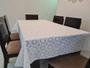 Imagem de Kit Toalha de Mesa 4Lugares Rendada TNT + Toalha de Cristal