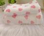 Imagem de Kit toalhas - branco com coração rosa