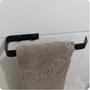Imagem de Kit Toalheiro Duplo 60Cm E Porta Toalha De Rosto Supremo