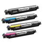 Imagem de Kit todas as cores - cart toner compatível 130a cf350a / cf351a / cf352a / cf353a 