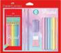 Imagem de Kit Tom Pastel com 20 itens - Faber Castell