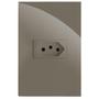 Imagem de Kit Tomada 10A Horizontal 4X2 Brg11174-0Fe