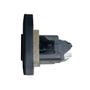Imagem de Kit Tomada 20A Bivolt Com Placa Para Móveis PIAL Plus+ Preto Legrand