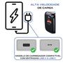 Imagem de Kit Tomada / Caixinha / Fonte / Carregador de Parede - 2 saídas - Usb + Tipo C 3A - c/ Cabo lightning entrada Tipo C - Ultra rápido