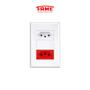 Imagem de Kit tomada dupla 10A branco e 20A Vermelho - Fame