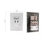 Imagem de Kit Tomada E Interruptor Com 2 Portas Usb+tomada Duo E 2 Usb