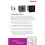 Imagem de Kit Tomada USB-C Com Interruptor Simples e Tomada 10A Com Placa e Suporte Branco Gloss Nereya