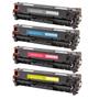 Imagem de Kit Toner Compatível CE410a Ce410a Ce411a Ce412a Ce413a