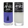 Imagem de Kit Top Coat Brilho + Base Fosca 10ml Anita