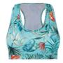 Imagem de Kit Top Feminino Com Short Sport De Corrida Trifil Floral