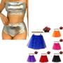 Imagem de KIT Top_Hot Pants Bandeau_Saia_Carnaval -Cores Sortidas