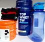 Imagem de Kit - top whey 3W sabor baunilha + 2hot sabor tangerina + luva + garrafa