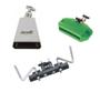 Imagem de Kit torelli rack duplo ta452 + jam block agudo to008 + cowbell to054