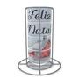 Imagem de Kit Torre com 4 Xícaras Personalizada com Suporte Feliz Natal