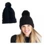 Imagem de Kit Touca Gorro De Lã Tricot E Luvas Touch Para Inverno