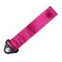 Imagem de Kit Tow Strap Fita Roboque Cinta de Engate Rosa Estilo BR