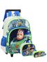 Imagem de Kit Toy Story Luxo Mochila Rodas Costas + Lancheira + Estojo