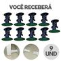 Imagem de Kit Trava De Porta Batente Fixador Prendedor Adesivo Amortece Impacto - Escolha Seu Kit