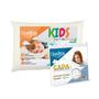 Kit Travesseiro Nasa Kids 8cm + Capa Impermeável - Duoflex Imagem de Kit Travesseiro Nasa Kids 8cm + Capa Impermeável