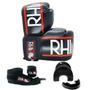 Imagem de Kit Treino Boxe Rhino Com Luva Bandagem Bucal - 14Oz