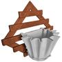 Imagem de Kit Treliça e Vaso de parede - Jardim Vertical - Plástico reciclado - Treliça Argila