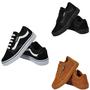 Imagem de Kit Tres pares de Tênis Casual Infantil Skate Escolar Unissex Haymax Old Schol