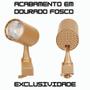 Imagem de Kit Trilho Eletrificado 1M + 3 Spots 7W Dourado Fosco Frio