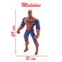 Imagem de Kit Trio Brinquedo Incrível Hulk Homem Aranha Super Men 29cm