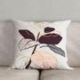 Imagem de Kit Trio de Almofadas Cheias Estampadas em Veludo Suede 45cm x 45cm Enchimento em Refil Silicone - Decoração para Sala