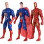 Imagem de Kit Trio Heróis Super Homem Capitão America Homem Ferro 29cm