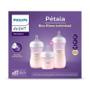 Imagem de Kit Triplo Mamadeiras Pétala 3.0 Rosa 125/260/330ML - SCD838/28 Avent