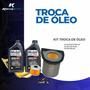 Imagem de Kit troca de óleo e filtro (2l de óleo mobil 20w-50+filtro de óleo smartfox+filtro de ar vedamotors