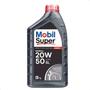 Imagem de Kit Troca de Óleo Motor Mobil Super 20w50 Mineral API SL 4L