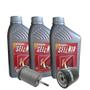 Imagem de Kit troca de óleo Selenia K Pure Energy 5W30 e filtros - Fiat Idea Palio Punto Siena Strada Uno Fire