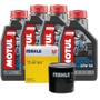 Imagem de Kit Troca Óleo/filtro Hornet 600/cbr600r Motul3000 20w50 4lt