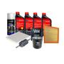 Imagem de Kit Troca Oleo FORD 5w30 100% Sintetico Filtros e Cabine