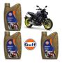 Imagem de Kit Troca Óleo Gulf 10W40 100% Sintético Yamaha Mt09 /Tracer