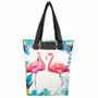 Imagem de Kit Tropical Feminino Flamingos com Bolsa, Necessaire e Chinelo, Magicc
