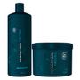 Imagem de Kit Twisted Elastic Detangler Sebastian - Shampoo + Máscara - Tamanho Profissional