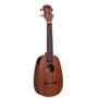 Imagem de Kit Ukulele Abacaxi Elétrico Malibu Concert 23 SPE Sapele + Capa